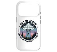 Get in Loser We're Doing Butt Stuff UFO Alien Abduction Coque pour iPhone 17 Pro
