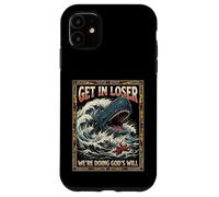 Get in Loser We're Doing God's Will Jonah Whale Funny Coque pour iPhone 11