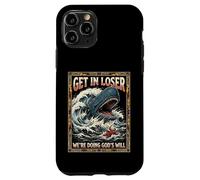 Get in Loser We're Doing God's Will Jonah Whale Funny Coque pour iPhone 11 Pro
