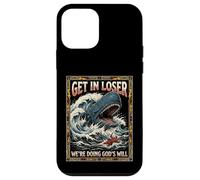 Get in Loser We're Doing God's Will Jonah Whale Funny Coque pour iPhone 12 Mini