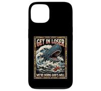 Get in Loser We're Doing God's Will Jonah Whale Funny Coque pour iPhone 13