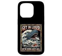Get in Loser We're Doing God's Will Jonah Whale Funny Coque pour iPhone 15 Pro