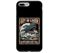 Get in Loser We're Doing God's Will Jonah Whale Funny Coque pour iPhone 7 Plus/8 Plus