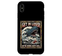 Get in Loser We're Doing God's Will Jonah Whale Funny Coque pour iPhone XS Max