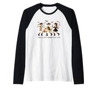 Get In Loser We're Going Haunting Manche Raglan