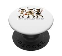 Get In Loser We're Going Haunting PopSockets PopGrip Adhésif