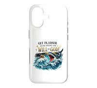 Get in Loser Will of God Christian Humour Design Coque pour iPhone 17
