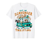 Get in Scavenger We're Going Thrifting Raccoon Possum Skunk T-Shirt Graphique avec Valeur