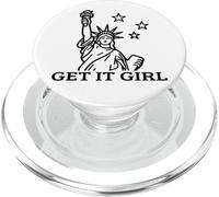 Get It Girl Statue de la Liberté PopSockets PopGrip pour MagSafe