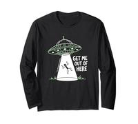 Get Me Out of Here Ufologue OVNI Enlèvement Extraterrestre Manche Longue