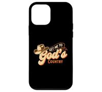 Get Me to God's Country Cowboy Western Cowpoke Coque pour iPhone 12 Mini
