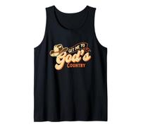 Get Me to God's Country Cowboy Western Cowpoke Débardeur
