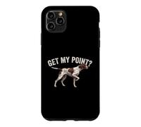 Get My Point - Chien de Chasse avec pointeur Anglais Coque pour iPhone 11 Pro Max