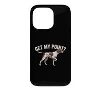 Get My Point - Chien de Chasse avec pointeur Anglais Coque pour iPhone 13 Pro