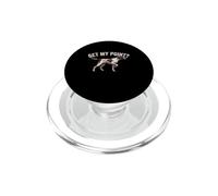 Get My Point - Chien de Chasse avec pointeur Anglais PopSockets PopGrip pour MagSafe