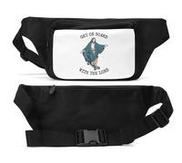 Get On Board with The Lord Jesus Christ Sac banane unisexe Noir