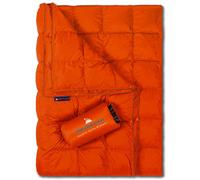 Get Out Gear Couverture de Camping Double Bouffante, compacte, légère et Chaude | Idéale pour l'extérieur, Les Voyages, Le Stade, Les Festivals, la Plage, Le hamac | Couette de Camping résistante à