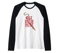 Get Over Here Mortal Combat Merch Manche Raglan