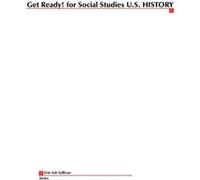 Get Ready for Social Studies U.S. History by Nancy White Erin Ash Sullivan, Francine Weinberg, Nancy White (Auteur)