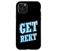 Get Rekt Funny Online Gaming Competitive Esports Gamer Coque pour iPhone 11 Pro
