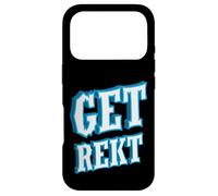 Get Rekt Funny Online Gaming Competitive Esports Gamer Coque pour iPhone 17 Pro