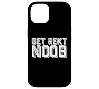 Get Rekt Noob Jeu vidéo Meme Blague pour garçons et Filles Joueurs Coque pour iPhone 14