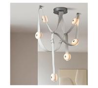 Get This Designer Leather Marble Pendant Lights For Modern Dining Room Bar Kitchen Island, Led Easy Installation Lights