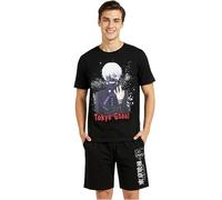 Get Trend Attack on Titan | Death Note | Tokyo Ghoul Pyjama Homme XS-XL, Pyjama Homme Court Coton avec T-Shirt et Short, Ensemble Pyjama Homme Été, Idée Cadeau Anime