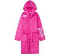 Get Trend Barbie Peignoir Polaire Fille et Ado, Robe de Chambre Enfant avec Capuche et Ceinture, Idée Cadeau (7-8 Ans, Rose Barbie)