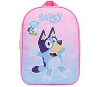 Get Trend Bluey Sac à Dos Enfant Maternelle 3+ Ans Cartable Fille Sac Enfant de Crèche Déjeuner Sport Sac à Dos Voyage (Rose Bluey)