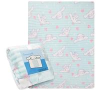Get Trend Cinnamoroll Sanrio Plaid Polaire 130x150 cm, Couverture Chaude Anime pour Lit Canapé Voyage, Accessoire Chambre, Idée Cadeau Femme Fille (Blanc Cinnamoroll)