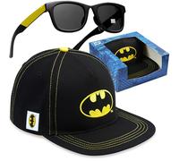 Get Trend DC Batman | Marvel Avengers | Tortues Ninja Casquette Baseball et Lunette de Soleil Protection UV, Ete Voyage Accessoires, Cadeau Garcon