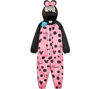 Get Trend Disney Minnie Mouse Combinaison de Pluie Fille et Tout Petit Imperméable avec Capuche Polaire Vêtements Pluie (1-2 Ans, Rose Minnie)