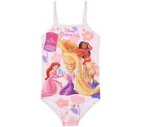 Get Trend Disney Princess Maillot de Bain Fille 1 Piece Maillots de Bain Bébé Confortables et Extensibles Cadeau Fille Plage Piscine (7-8 Ans, Multi Princess)