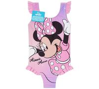 Get Trend Disney Princess Maillot de Bain Fille 1 Piece Maillots de Bain Bébé Confortables et Extensibles Cadeau Fille Plage Piscine (2-3 Ans, Rose Minnie Mouse)
