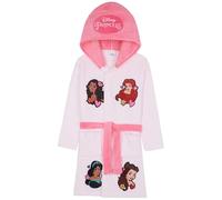 Get Trend Disney Princess Peignoir Polaire Fille et Ado, Robe de Chambre Enfant avec Capuche et Ceinture, Idée Cadeau (5-6 Ans, Rose Clair Disney Princess)