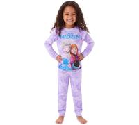 Get Trend Disney Reine des Neiges | Minnie Mouse Ensembles de Pyjama Fille | 2 Pièce Ensemble avec Haut à Manches Longues et Pyjama Pantalon Fille, Ultra Doux Vêtement de Nuit, Comfy Idee Cadeau Enfant