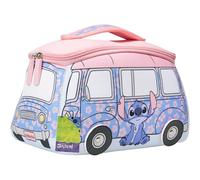 Get Trend Disney Stitch Trousse de Toilette Femme, Ado et Fille, Pochette Maquillage, Accessoire Voyage ou Salle de Bain, Idée Cadeau (Bleu Stitch)