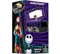 Get Trend Disney The Nightmare Before Christmas Boîte à Bijoux Musicale Fille Coffret Cadeau avec Miroir et Tiroirs de Rangement Décoration Chambre (Noir TBNC)