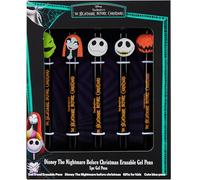 Get Trend Disney The Nightmare Before Christmas Stylos Effaçables Gel Lot Stylo Bille de 5 Fournitures Scolaires Papeterie Encre Bleue (TNBC)