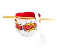 Get Trend Dragon Ball Set Bol à Ramen 600ml, Bol Japonais Nouilles Cuillère Céramique Baguettes Japonaises Bambou Compatible Micro Ondes, Cadeau Manga (Multi Dragon Ball)
