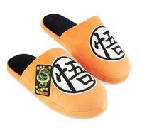 Get Trend Dragon Ball Z Chaussons Garçon Ado Maison, Pantoufles en Peluche Antidérapantes Faciles à Enfiler, Idée Cadeau Anime (36/37 EU, Orange Dragon Ball)