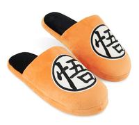 Get Trend Dragon Ball Z Chaussons Homme, Mules Peluche, Pantoufles Homme Hiver de Maison, Semelle Antidérapante, Cadeau Anime (42/43 EU, Orange Dragon Ball)
