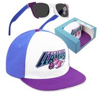 Get Trend Fortnite Casquette Baseball et Lunette de Soleil Protection UV, Ete Voyage Accessoires, Gaming Merchandise, Cadeau Garcon (Multi Fortnite)