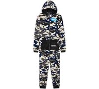 Get Trend Fortnite Grenouillere Adolescent Garcon Combinaison Enfant Pyjama Combinaison Polaire avec Capuche Idée Cadeau Gamer (13-14 Ans, Crème Camo Fortnite)