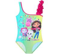 Get Trend Gabby’s Dollhouse Maillot de Bain Fille 1 Pieces Confortable Kawaii Maillots de Bain pour Piscine Plage Cadeau Fille (5-6 Ans,Multi Gabby’s Dollhouse)