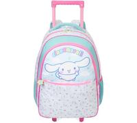 Get Trend Hello Kitty Cinnamoroll Cartable a Roulette Fille, Bagages Cabine | 2 en 1 Sac a Dos Enfant avec Poignée Extensible et Bandoulières, Pour École ou Voyage, Cadeau Fille (Multi Cinnamoroll)