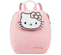 Get Trend Hello Kitty Sanrio Sac à Dos Femme et Ado, Sac Kawaii Mode en Similicuir PU, pour Travail, Voyage ou Loisirs, Cadeau Original (Rose Hello Kitty)