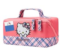 Get Trend Hello Kitty Trousse de Toilette Femme, Ado et Fille, Pochette Maquillage, Accessoire Voyage ou Salle de Bain, Idée Cadeau (Rose Hello Kitty)