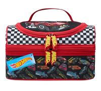 Get Trend Hot Wheels Sac Isotherme Repas Enfant Sacs Lunch avec 2 Compartiments pour Boite à Gouter École Sortie Pique Nique (Multi Hot Wheels)